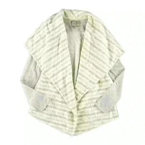 Lucky Brand Draped Open-Front Cardigan size M